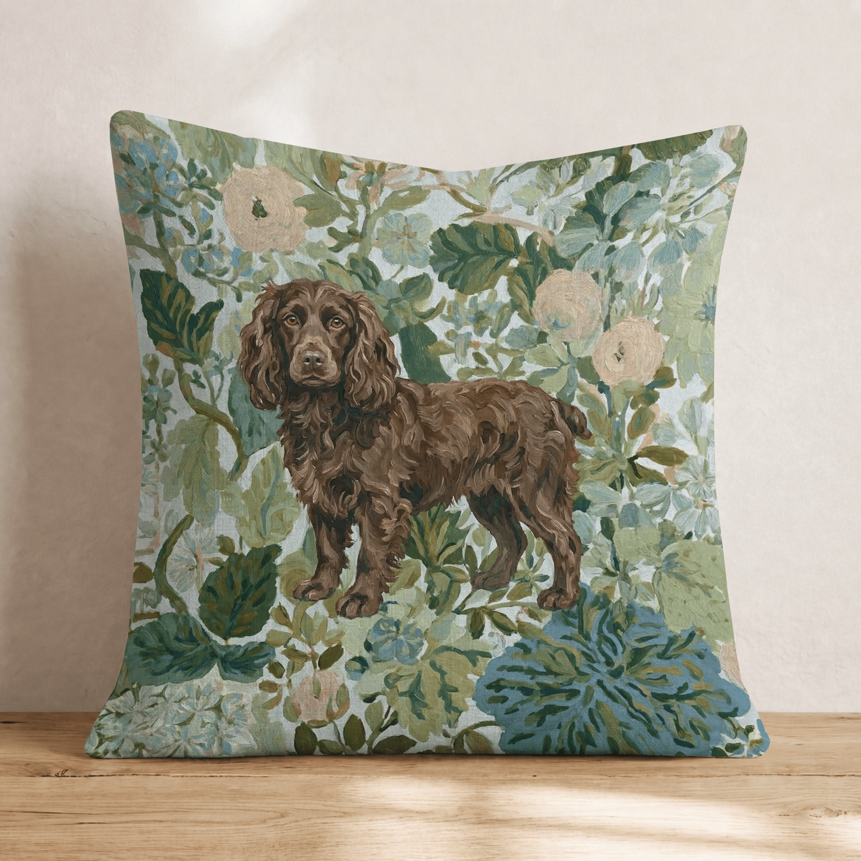Boykin Spaniel Power Throw Pillow - Hillcroft Home
