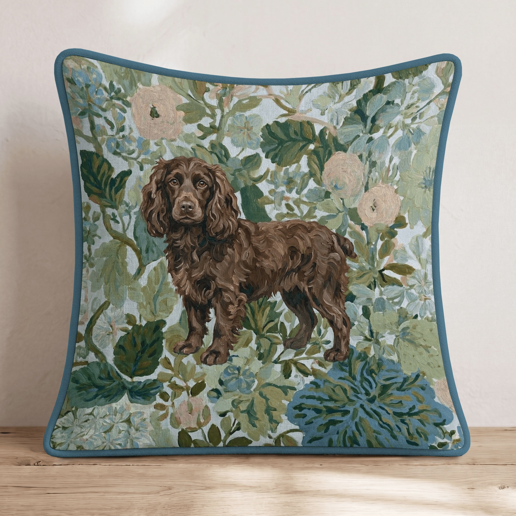 Boykin Spaniel Power Throw Pillow - Hillcroft Home