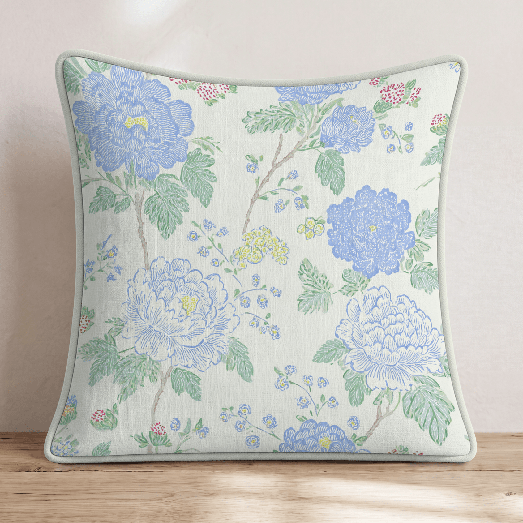 Bradley Blossoms Throw Pillow - Hillcroft Home