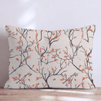 Branch & Ember Leaves Throw Pillow - Hillcroft Home