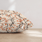 Branch & Ember Leaves Throw Pillow - Hillcroft Home