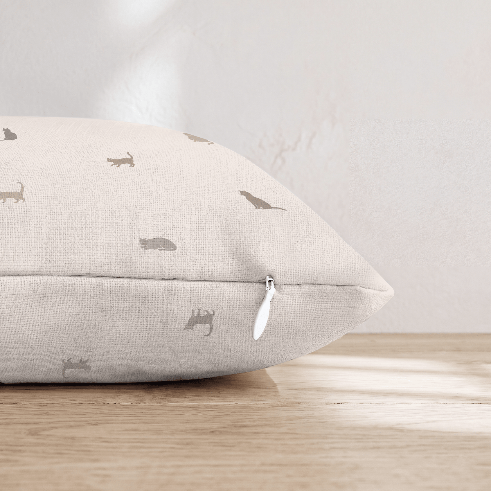 Brandi's Kittens Throw Pillow - Hillcroft Home
