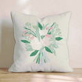 Bridal Bouquet Throw Pillow - Hillcroft Home