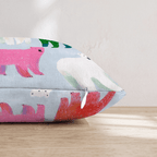 Bright and Fun Bears Throw Pillow - Hillcroft Home