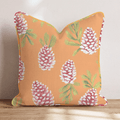 Bright Pinecones Throw Pillow - Hillcroft Home