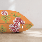 Bright Pinecones Throw Pillow - Hillcroft Home