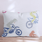Bright Racers Throw Pillow - Hillcroft Home