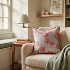 Bright Red Cherries Throw Pillow - Hillcroft Home
