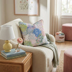 Bright Undersea Throw Pillow - Hillcroft Home