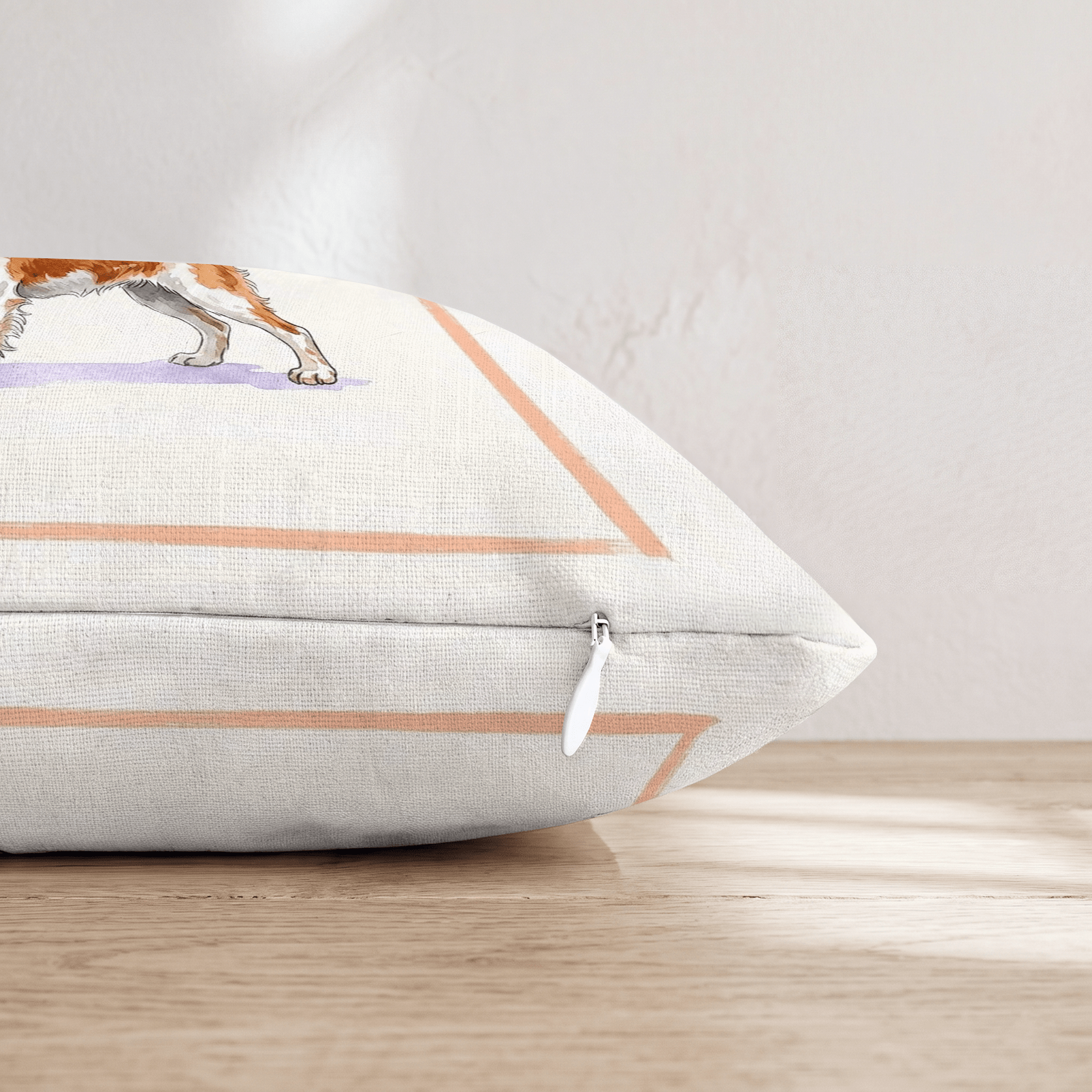 Brittany Coffee Throw Pillow - Hillcroft Home