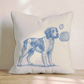 Brittany Pickleball Throw Pillow - Hillcroft Home