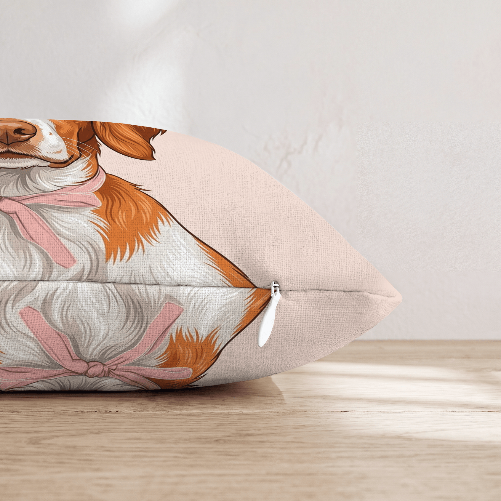 Brittany Portrait Throw Pillow - Hillcroft Home