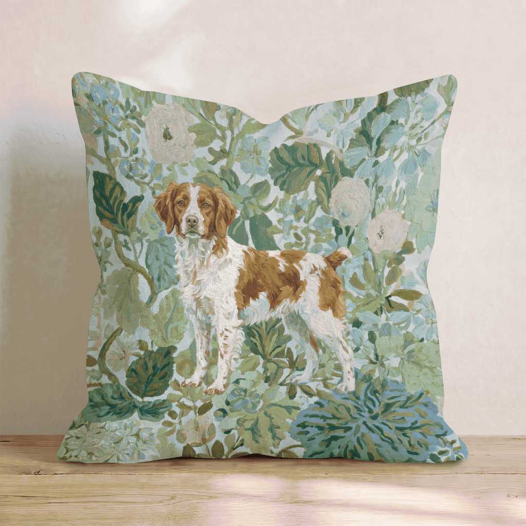 Brittany Power Throw Pillow - Hillcroft Home