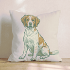 Brittany Throw Pillow - Hillcroft Home