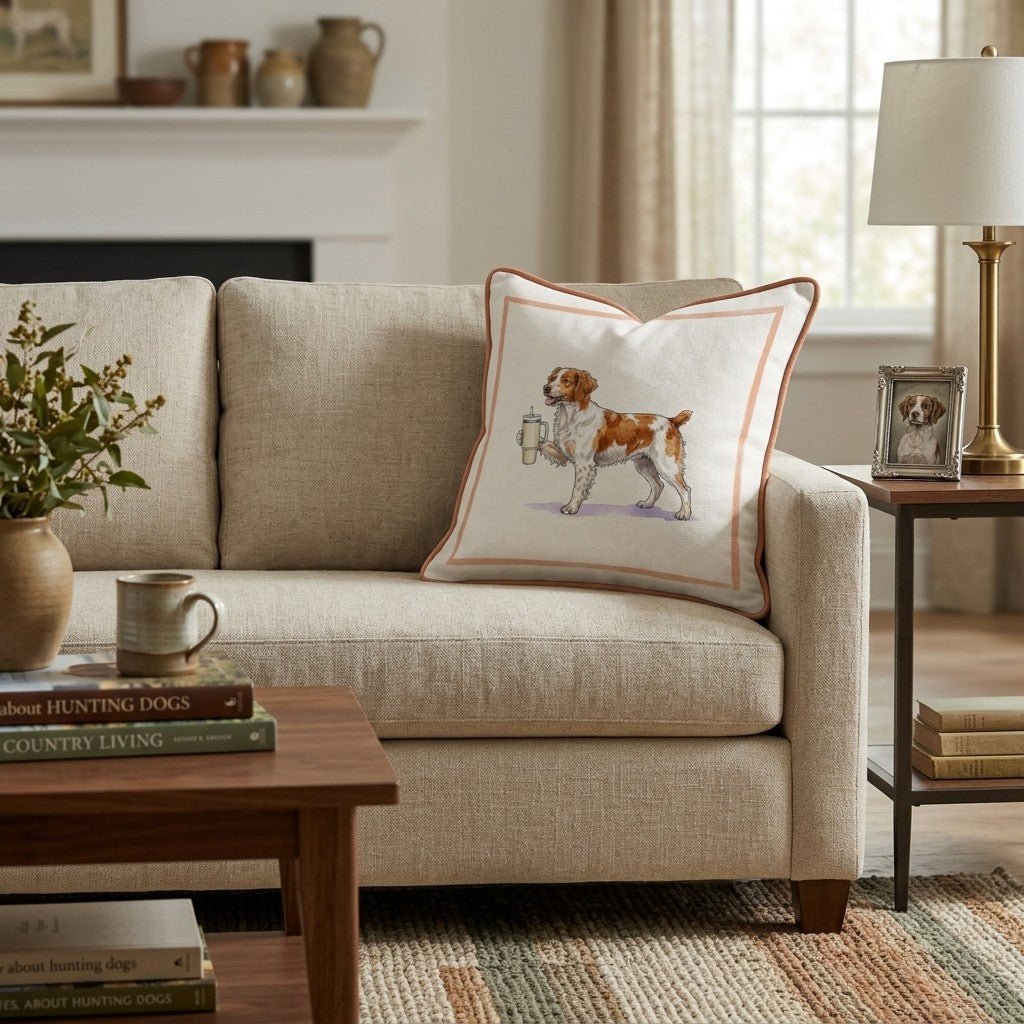 Brittany Tumbler Throw Pillow - Hillcroft Home