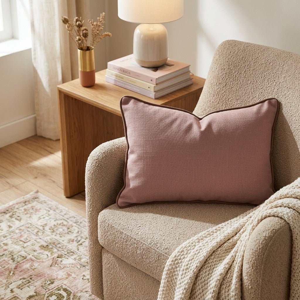 Bronze Throw Pillow - Hillcroft Home