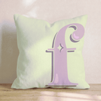 Bubblegum F Throw Pillow - Hillcroft Home