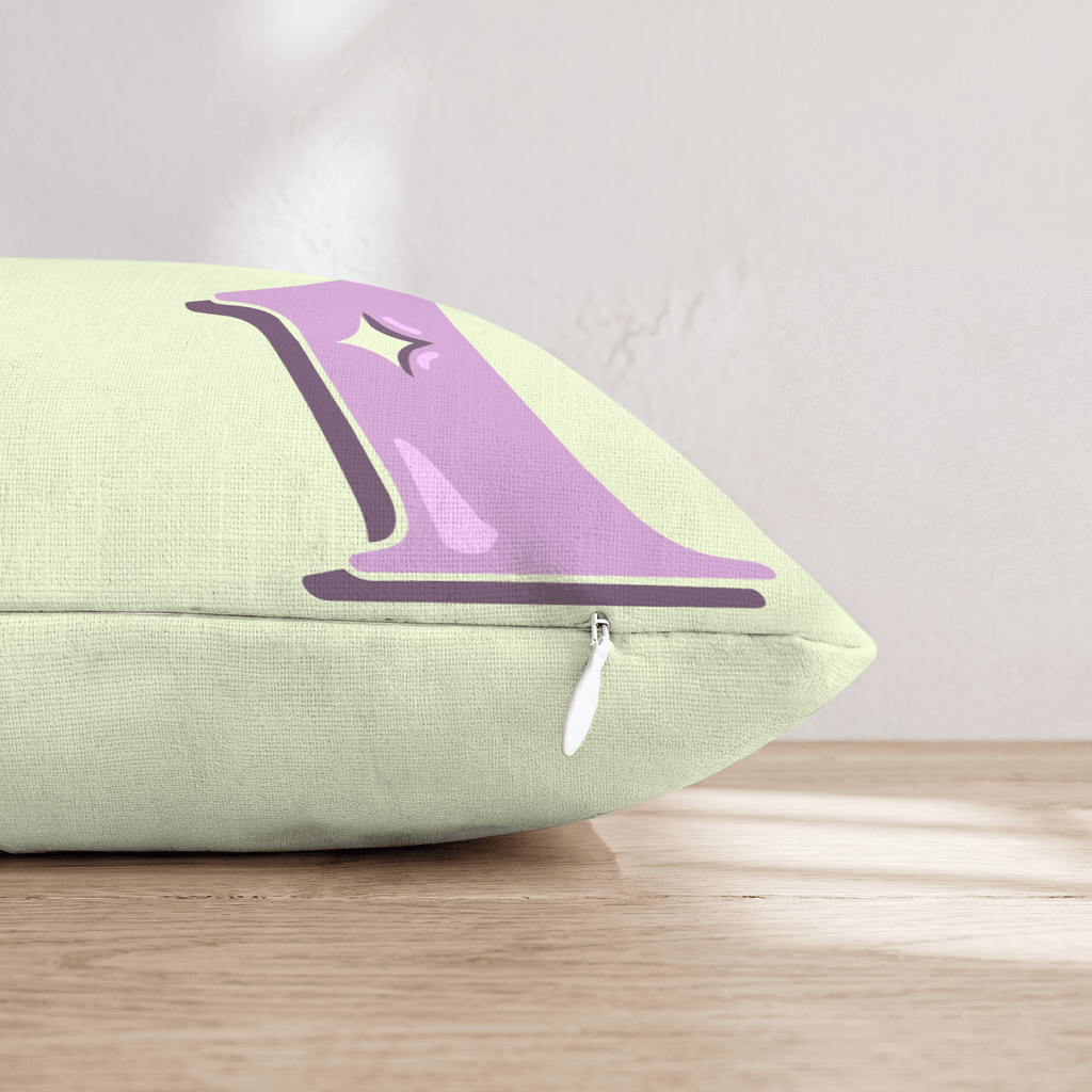 Bubblegum I Throw Pillow - Hillcroft Home