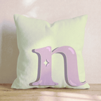 Bubblegum N Throw Pillow - Hillcroft Home