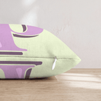 Bubblegum P Throw Pillow - Hillcroft Home