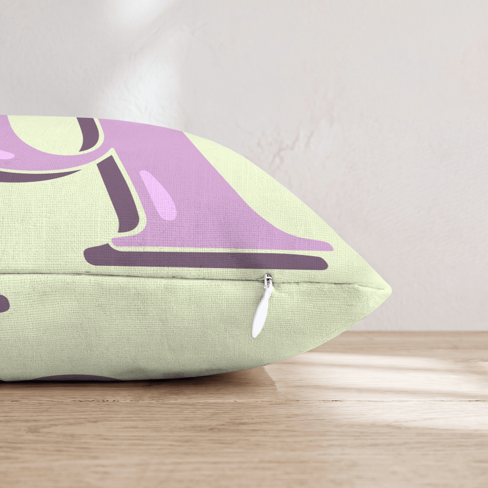 Bubblegum Q Throw Pillow - Hillcroft Home