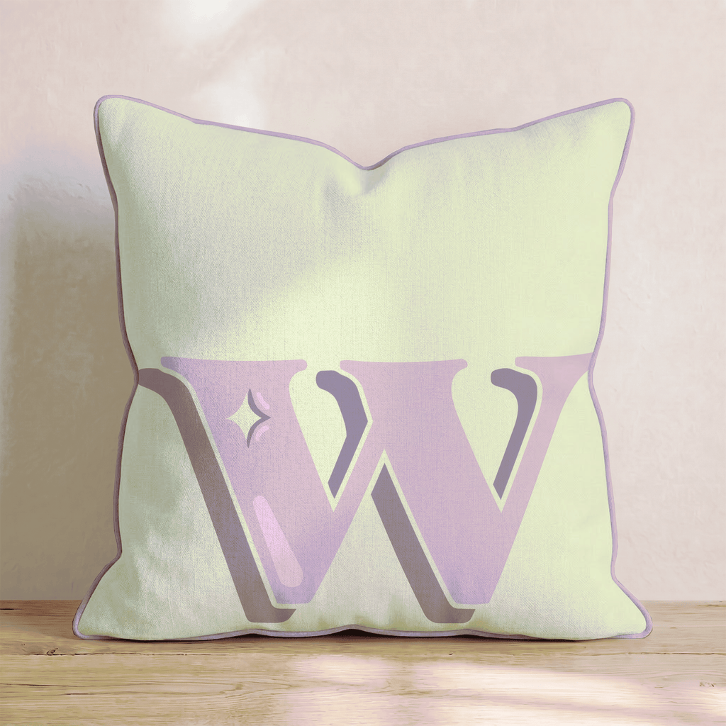 Bubblegum W Throw Pillow - Hillcroft Home