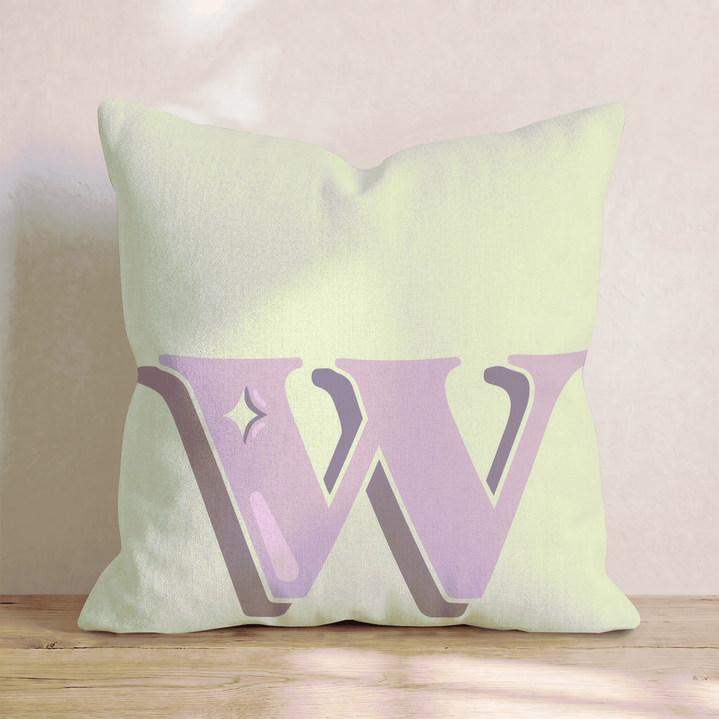 Bubblegum W Throw Pillow - Hillcroft Home