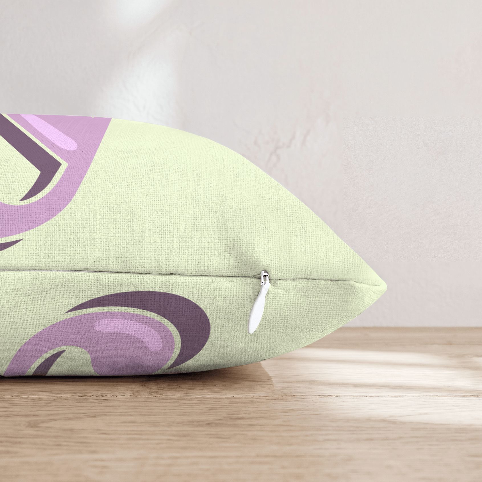 Bubblegum Y Throw Pillow - Hillcroft Home