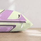 Bubblegum Z Throw Pillow - Hillcroft Home
