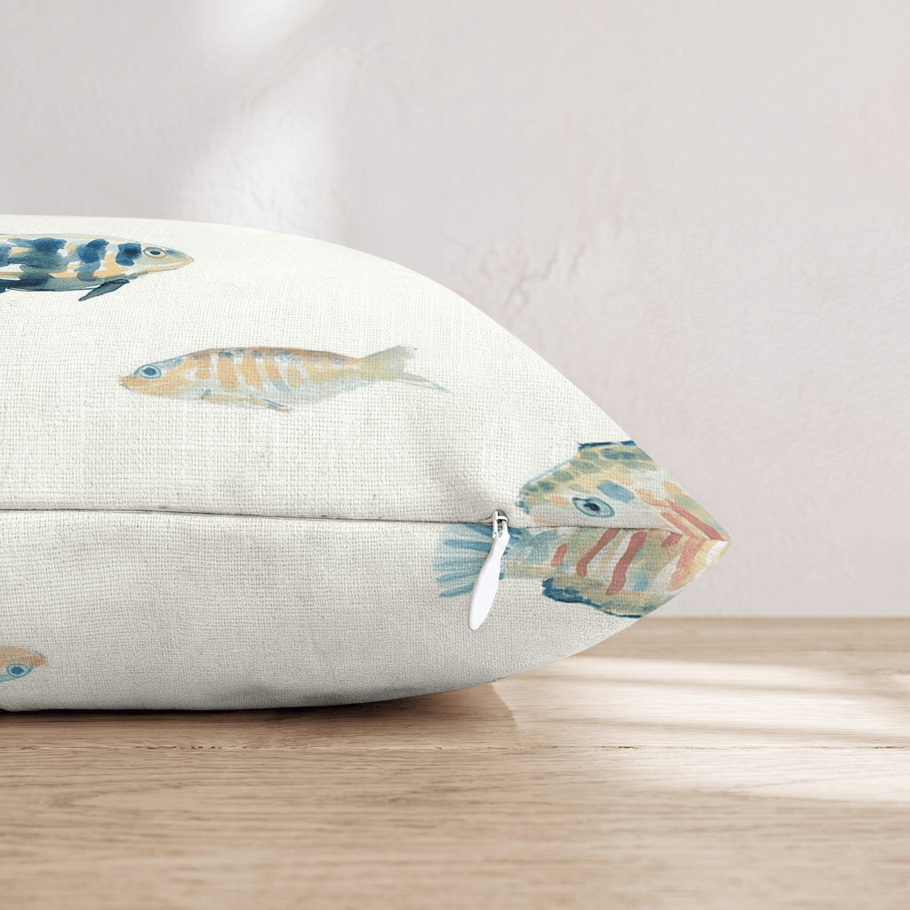 Bubblin' n' Swimmin' Throw Pillow - Hillcroft Home
