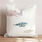 Bubblin' n' Swimmin' Throw Pillow - Hillcroft Home