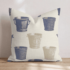 Buckets and Buckets Throw Pillow - Hillcroft Home