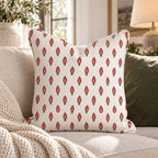 Bulb Parade Throw Pillow throw pillow - Hillcroft Home