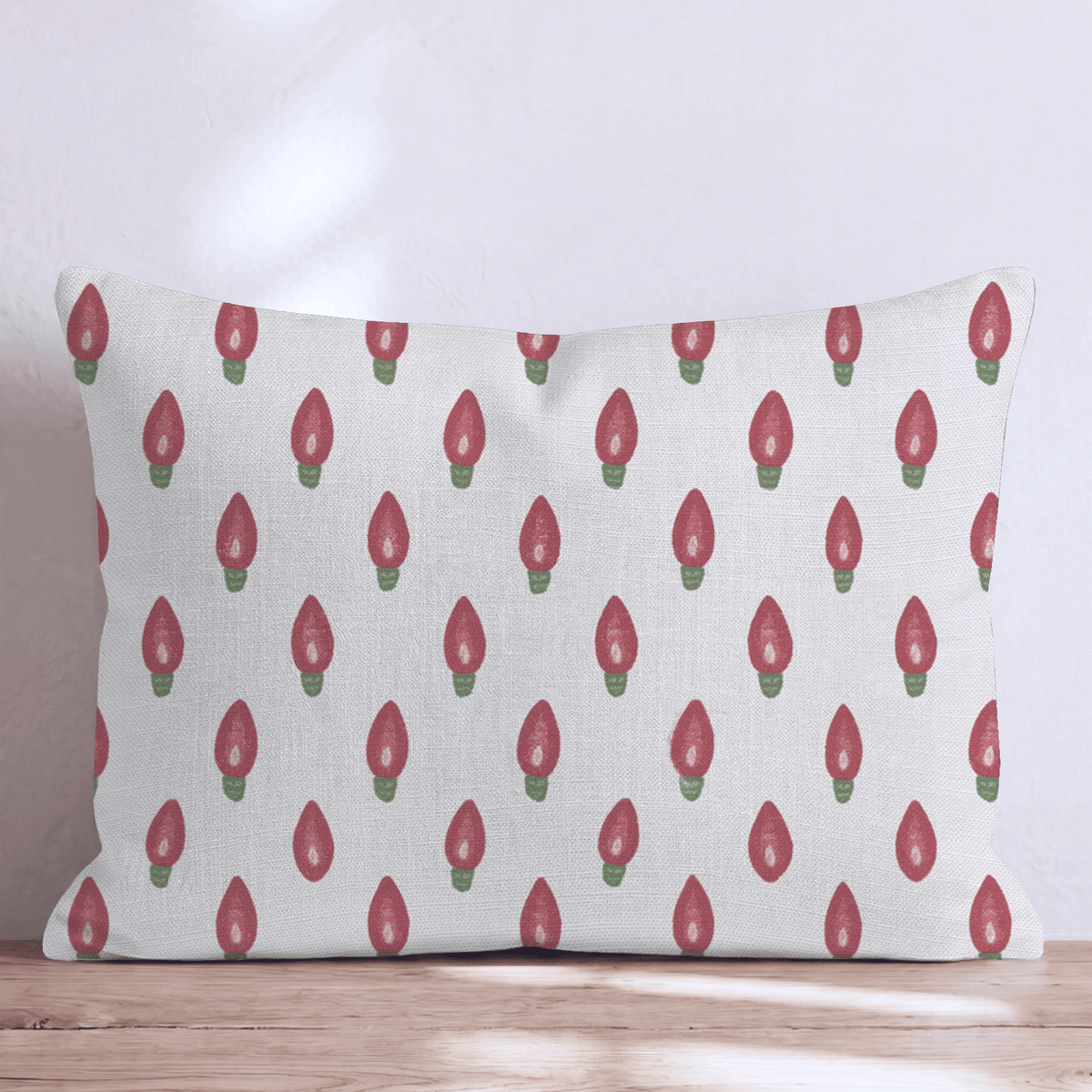 Bulb Parade Throw Pillow throw pillow - Hillcroft Home