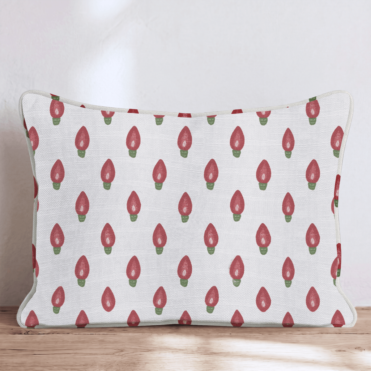 Bulb Parade Throw Pillow throw pillow - Hillcroft Home