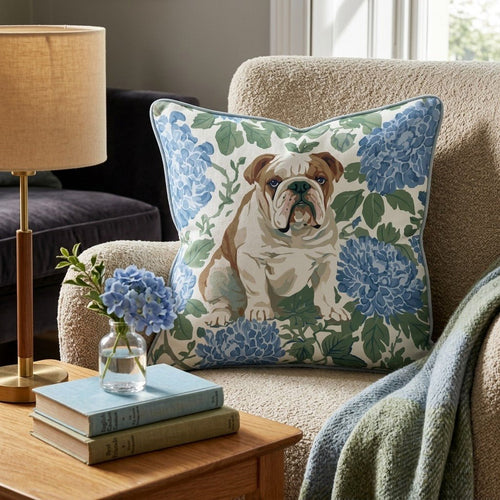 Bull-ieve in Yourself Throw Pillow - Hillcroft Home
