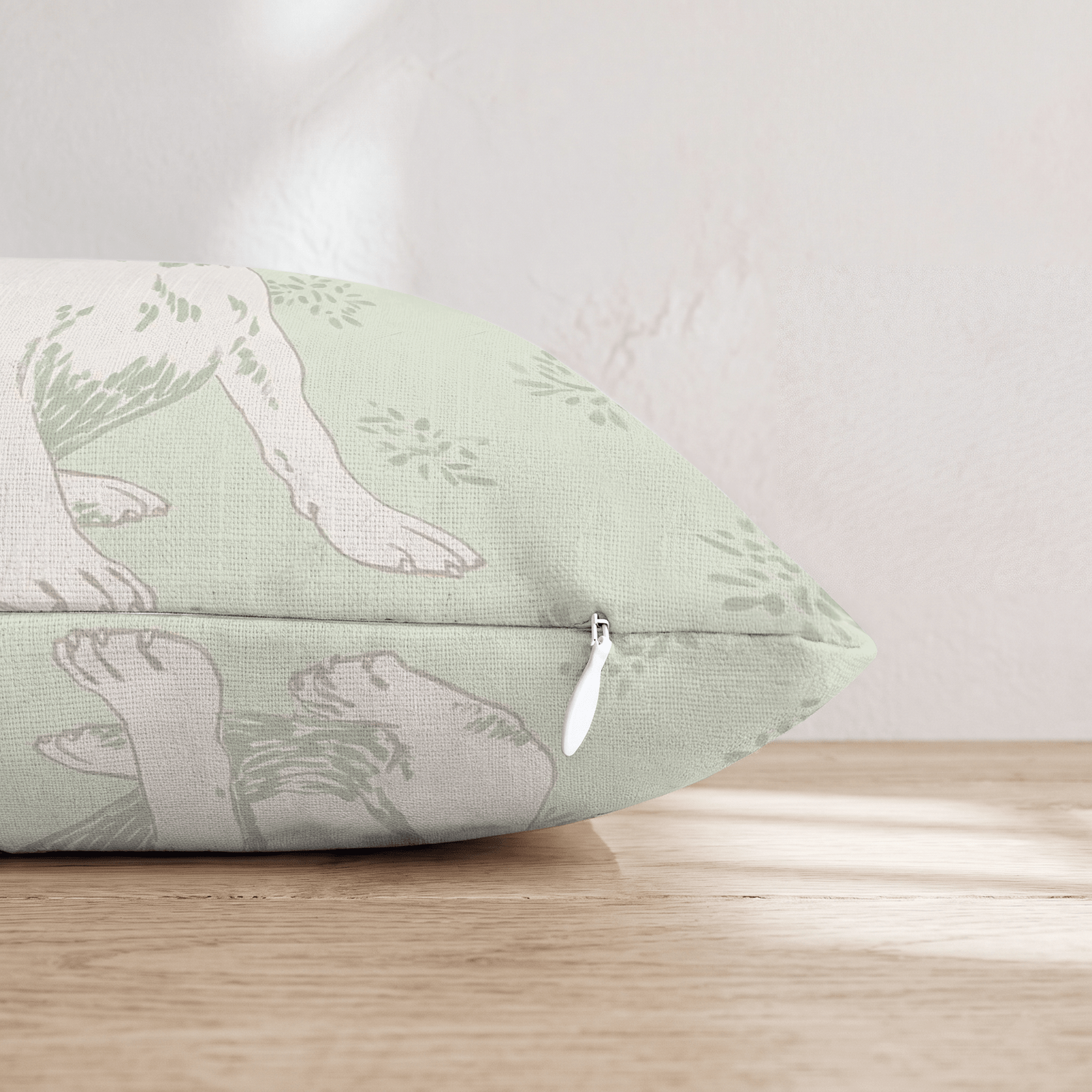Bull Terrier Throw Pillow - Hillcroft Home