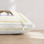 Bulldog Matcha Throw Pillow - Hillcroft Home