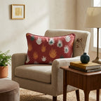 Bursting Bonfires Throw Pillow - Hillcroft Home