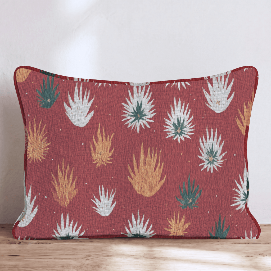 Bursting Bonfires Throw Pillow - Hillcroft Home