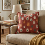 Bursting Bonfires Throw Pillow - Hillcroft Home