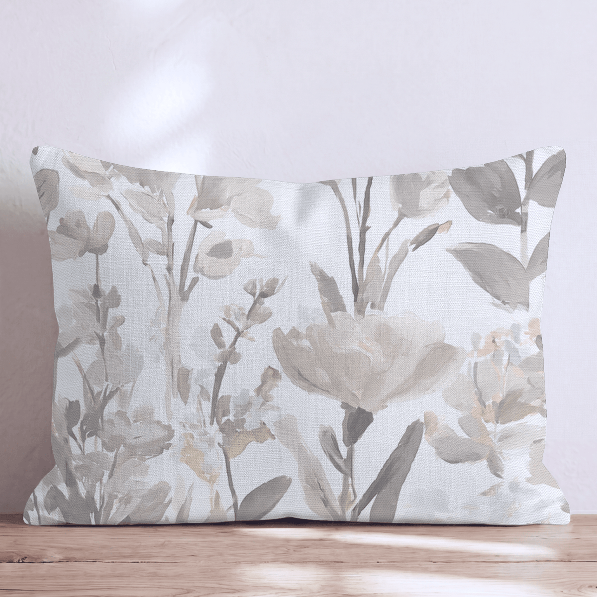 Buttercream Gardens Throw Pillow throw pillow - Hillcroft Home