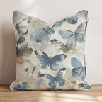 Butterflies in the Wind Throw Pillow - Hillcroft Home