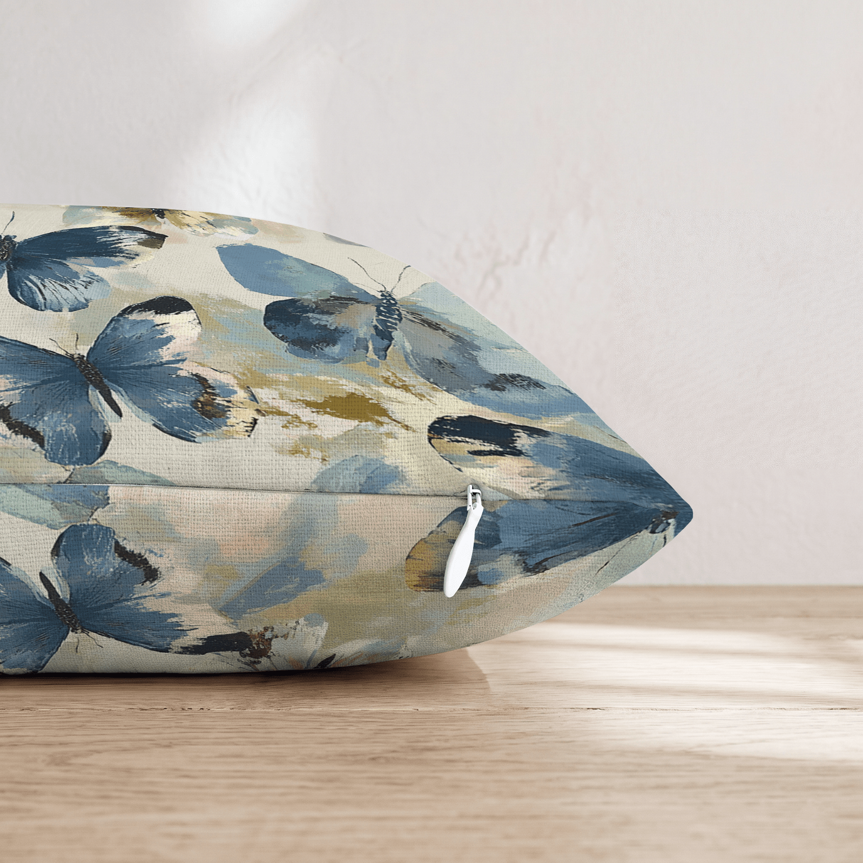 Butterflies in the Wind Throw Pillow - Hillcroft Home