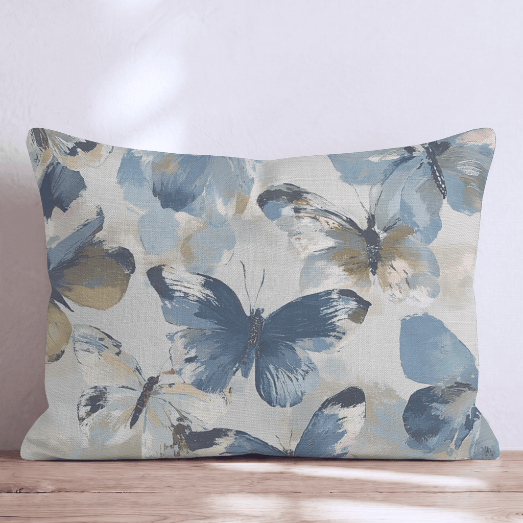 Butterflies in the Wind Throw Pillow - Hillcroft Home
