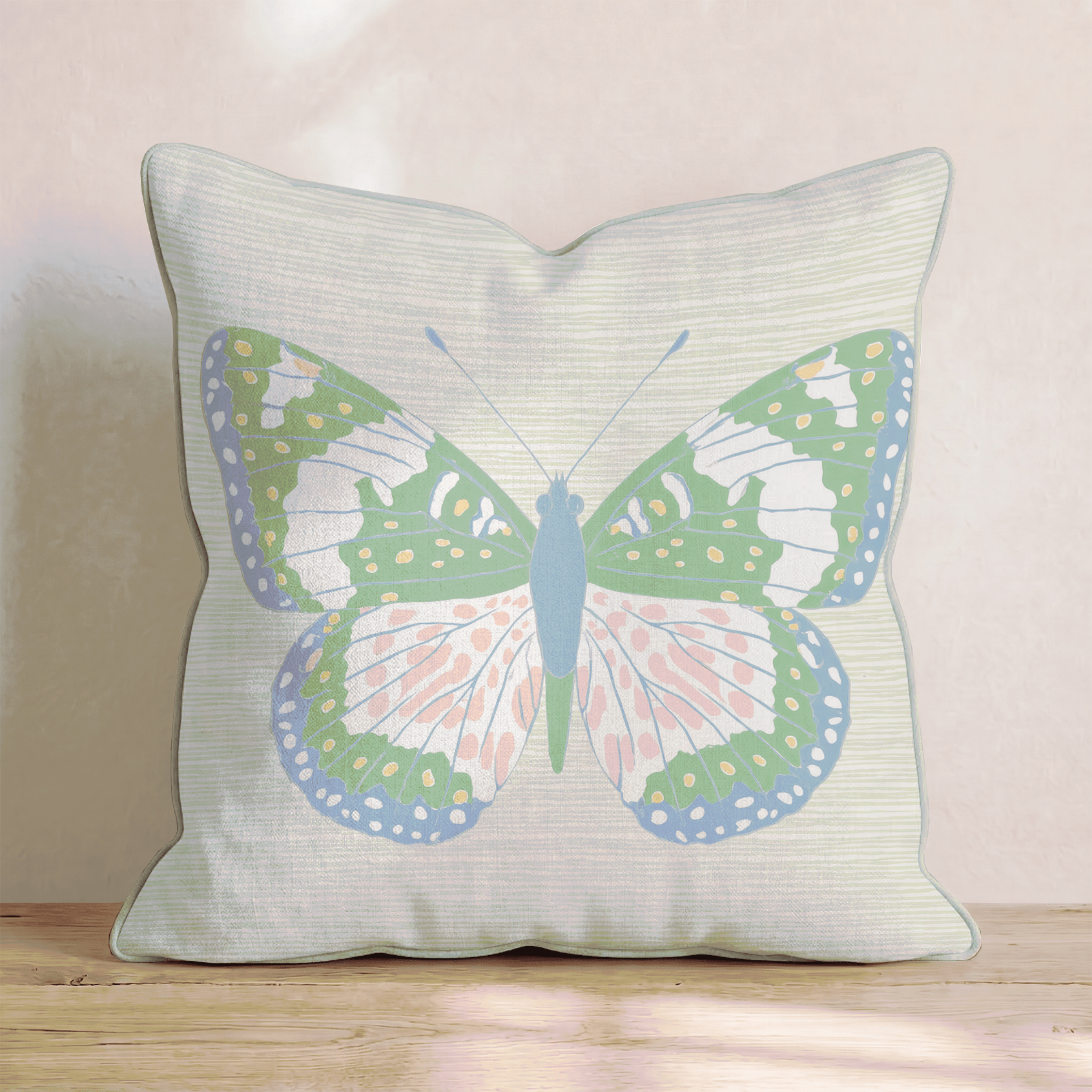 Butterfly Fly Throw Pillow - Hillcroft Home