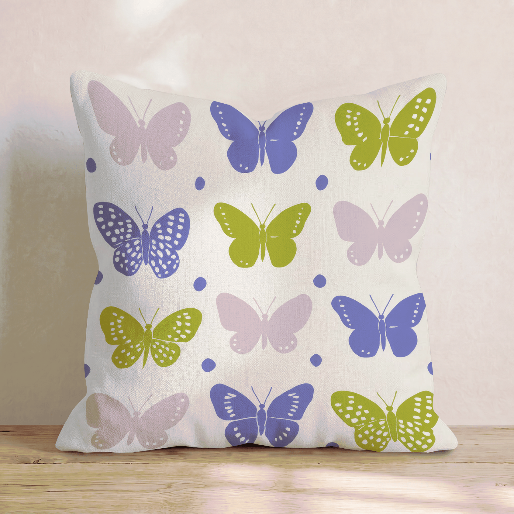 Butterly Dance Throw Pillow - Hillcroft Home