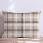 Butterscotch Plaid Throw Pillow throw pillow - Hillcroft Home