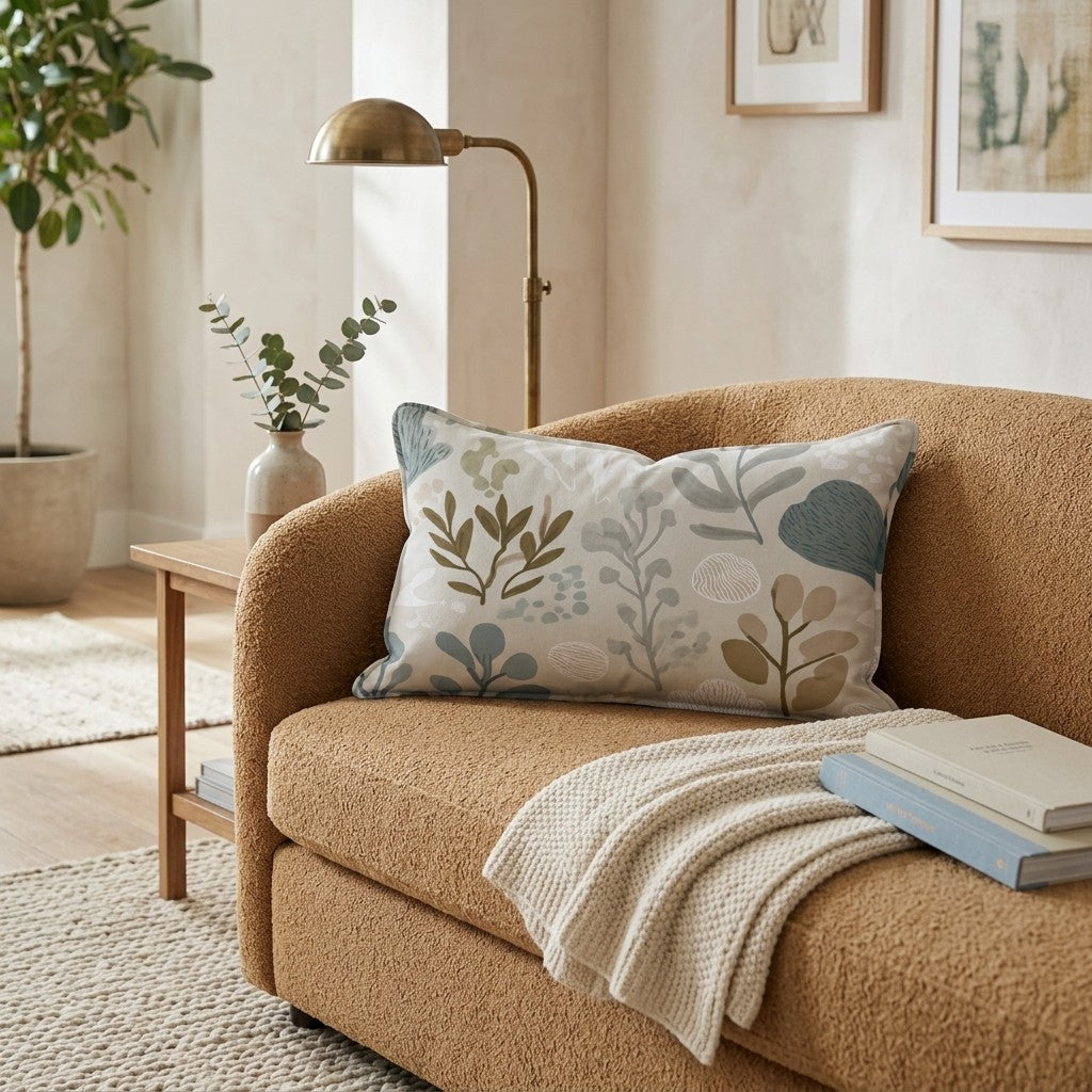 Waverly Dale Two Throw Pillow - Sofa