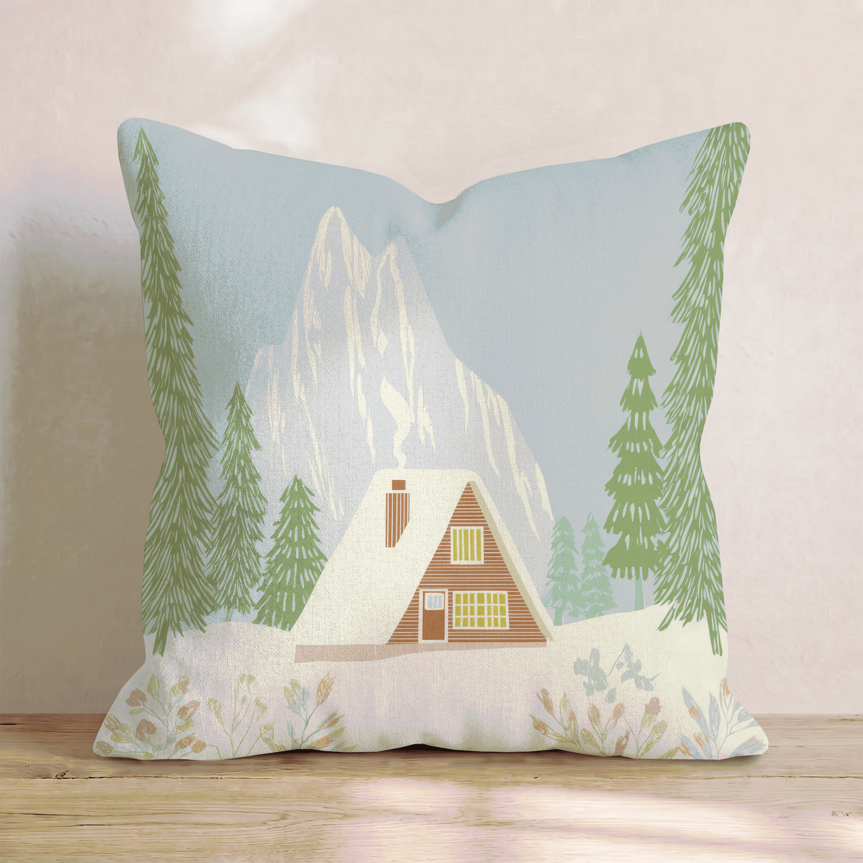 Cabin Core Throw Pillow - Hillcroft Home